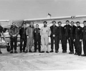 Instructors Course at Sunderland 1969. Doug Peacock, unknown, Aussie Powers, Kerry Noble, Brian Holt, unknown