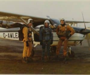 Biff Burn, Tom Butler and Rob Noble-Nesbitt circa 1974